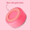 imageOwala Pet Bowl  Durable Stainless Steel Food and Water Bowl for Dogs Cats and All Pets NonSlip Base 24oz White Shy MarshmallowHyper Flamingo