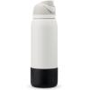 imageOwala Silicone Water Bottle Boot AntiSlip Protective Sleeve for Water Bottle Protects FreeSip and Flip Stainless Steel Water Bottles 32 Oz MintBlack