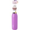 imageOwala FreeSip Twist Insulated Stainless Steel Water Bottle with Straw for Sports and Travel BPAFree 18oz MintWhite Iced BreezeCalifornia Grapevine
