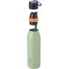 imageOwala FreeSip Twist Insulated Stainless Steel Water Bottle with Straw for Sports and Travel BPAFree 18oz MintWhite Iced BreezeCamo Cool