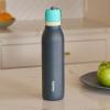 imageOwala FreeSip Twist Insulated Stainless Steel Water Bottle with Straw for Sports and Travel BPAFree 18oz MintWhite Iced BreezeFoggy Tide