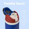 imageOwala Harry Potter FreeSip Insulated Stainless Steel Water Bottle with Straw BPAFree Sports Water Bottle Great for Travel 24 oz HufflepuffCaptain America