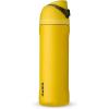 imageOwala Harry Potter FreeSip Insulated Stainless Steel Water Bottle with Straw BPAFree Sports Water Bottle Great for Travel 24 oz HufflepuffHufflepuff
