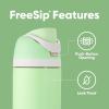 imageOwala Harry Potter FreeSip Insulated Stainless Steel Water Bottle with Straw BPAFree Sports Water Bottle Great for Travel 24 oz HufflepuffStronger Thank You Think