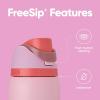 imageOwala Kids FreeSip Insulated Stainless Steel Water Bottle with Straw for Sports Travel and School BPAFree Sports Water Bottle 16 oz Mint ChocolateAngel Food Cake