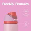 imageOwala Kids FreeSip Insulated Stainless Steel Water Bottle with Straw for Sports Travel and School BPAFree Sports Water Bottle 16 oz Mint ChocolateAngel Food Cake