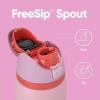 imageOwala Kids FreeSip Insulated Stainless Steel Water Bottle with Straw for Sports Travel and School BPAFree Sports Water Bottle 16 oz Mint ChocolateAngel Food Cake