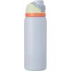 imageOwala Kids FreeSip Insulated Stainless Steel Water Bottle with Straw for Sports Travel and School BPAFree Sports Water Bottle 16 oz Mint ChocolateBeach House