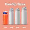 imageOwala Kids FreeSip Insulated Stainless Steel Water Bottle with Straw for Sports Travel and School BPAFree Sports Water Bottle 16 oz Mint ChocolateBlue Citrus
