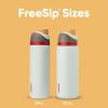 imageOwala Kids FreeSip Insulated Stainless Steel Water Bottle with Straw for Sports Travel and School BPAFree Sports Water Bottle 16 oz Mint ChocolateBoneyard