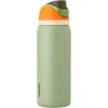 imageOwala Kids FreeSip Insulated Stainless Steel Water Bottle with Straw for Sports Travel and School BPAFree Sports Water Bottle 16 oz Mint ChocolateCamo Cool