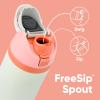 imageOwala Kids FreeSip Insulated Stainless Steel Water Bottle with Straw for Sports Travel and School BPAFree Sports Water Bottle 16 oz Mint ChocolateCamo Cool