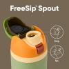 imageOwala Kids FreeSip Insulated Stainless Steel Water Bottle with Straw for Sports Travel and School BPAFree Sports Water Bottle 16 oz Mint ChocolateCamo Cool