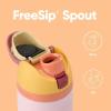 imageOwala Kids FreeSip Insulated Stainless Steel Water Bottle with Straw for Sports Travel and School BPAFree Sports Water Bottle 16 oz Mint ChocolateCandy Store