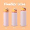 imageOwala Kids FreeSip Insulated Stainless Steel Water Bottle with Straw for Sports Travel and School BPAFree Sports Water Bottle 16 oz Mint ChocolateCandy Store