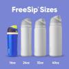imageOwala Kids FreeSip Insulated Stainless Steel Water Bottle with Straw for Sports Travel and School BPAFree Sports Water Bottle 16 oz Mint ChocolateCelestial Sphere