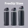 imageOwala Kids FreeSip Insulated Stainless Steel Water Bottle with Straw for Sports Travel and School BPAFree Sports Water Bottle 16 oz Mint ChocolateDenim