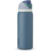 imageOwala Kids FreeSip Insulated Stainless Steel Water Bottle with Straw for Sports Travel and School BPAFree Sports Water Bottle 16 oz Mint ChocolateDenim
