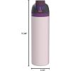 imageOwala Kids FreeSip Insulated Stainless Steel Water Bottle with Straw for Sports Travel and School BPAFree Sports Water Bottle 16 oz Mint ChocolateDreamy Field