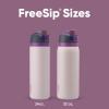 imageOwala Kids FreeSip Insulated Stainless Steel Water Bottle with Straw for Sports Travel and School BPAFree Sports Water Bottle 16 oz Mint ChocolateDreamy Field