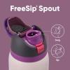 imageOwala Kids FreeSip Insulated Stainless Steel Water Bottle with Straw for Sports Travel and School BPAFree Sports Water Bottle 16 oz Mint ChocolateDreamy Field