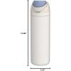 imageOwala Kids FreeSip Insulated Stainless Steel Water Bottle with Straw for Sports Travel and School BPAFree Sports Water Bottle 16 oz Mint ChocolateIced Breeze