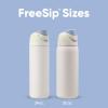 imageOwala Kids FreeSip Insulated Stainless Steel Water Bottle with Straw for Sports Travel and School BPAFree Sports Water Bottle 16 oz Mint ChocolateIced Breeze