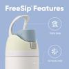 imageOwala Kids FreeSip Insulated Stainless Steel Water Bottle with Straw for Sports Travel and School BPAFree Sports Water Bottle 16 oz Mint ChocolateIced Breeze
