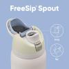 imageOwala Kids FreeSip Insulated Stainless Steel Water Bottle with Straw for Sports Travel and School BPAFree Sports Water Bottle 16 oz Mint ChocolateIced Breeze
