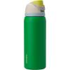 imageOwala Kids FreeSip Insulated Stainless Steel Water Bottle with Straw for Sports Travel and School BPAFree Sports Water Bottle 16 oz Mint ChocolatePutting Green