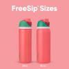 imageOwala Kids FreeSip Insulated Stainless Steel Water Bottle with Straw for Sports Travel and School BPAFree Sports Water Bottle 16 oz Mint ChocolateStrawberry Field