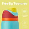 imageOwala Kids FreeSip Insulated Stainless Steel Water Bottle with Straw for Sports Travel and School BPAFree Sports Water Bottle 16 oz Mint ChocolateSummer Sweetness