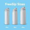 imageOwala Kids FreeSip Insulated Stainless Steel Water Bottle with Straw for Sports Travel and School BPAFree Sports Water Bottle 16 oz Mint ChocolateSurfs Edge