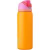 imageOwala Kids FreeSip Insulated Stainless Steel Water Bottle with Straw for Sports Travel and School BPAFree Sports Water Bottle 16 oz Mint ChocolateTropical