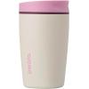 imageOwala SmoothSip Slider Insulated Stainless Steel Coffee Tumbler Reusable Iced Coffee Cup Hot Coffee Travel Mug BPA Free 12 oz GreyBlue Beachy BreezeDaybreak