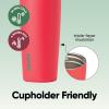 imageOwala SmoothSip Slider Insulated Stainless Steel Coffee Tumbler Reusable Iced Coffee Cup Hot Coffee Travel Mug BPA Free 12 oz GreyBlue Beachy BreezeStrawberry Fields