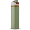 imageOwala Harry Potter FreeSip Insulated Stainless Steel Water Bottle with Straw BPAFree Sports Water Bottle Great for Travel 24 oz HufflepuffBoba Fett