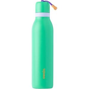imageOwala FreeSip Twist  Stainless Steel  24oz  TanBlue In BloomSweet Pea