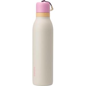 imageOwala FreeSip Twist Insulated Stainless Steel Water Bottle with Straw for Sports and Travel BPAFree 18oz MintWhite Iced BreezeDaybreak