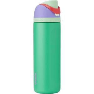 imageOwala Harry Potter FreeSip Insulated Stainless Steel Water Bottle with Straw BPAFree Sports Water Bottle Great for Travel 24 oz HufflepuffAriel