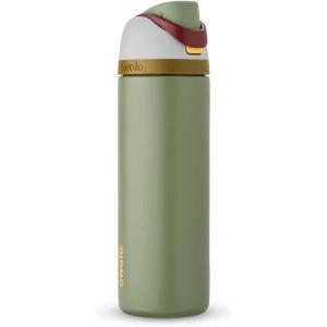 imageOwala Harry Potter FreeSip Insulated Stainless Steel Water Bottle with Straw BPAFree Sports Water Bottle Great for Travel 24 oz HufflepuffBoba Fett