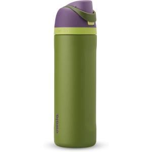 imageOwala Harry Potter FreeSip Insulated Stainless Steel Water Bottle with Straw BPAFree Sports Water Bottle Great for Travel 24 oz HufflepuffHulk