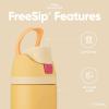 imageOwala Disney Princess FreeSip Insulated Stainless Steel Water Bottle with Straw for Sports and Travel BPAFree Sports Water Bottle 24 oz ArielBelle