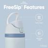 imageOwala Disney Princess FreeSip Insulated Stainless Steel Water Bottle with Straw for Sports and Travel BPAFree Sports Water Bottle 24 oz ArielCinderella