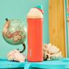 imageOwala Disney Princess FreeSip Insulated Stainless Steel Water Bottle with Straw for Sports and Travel BPAFree Sports Water Bottle 24 oz ArielMoana