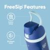 imageOwala Disney Princess FreeSip Insulated Stainless Steel Water Bottle with Straw for Sports and Travel BPAFree Sports Water Bottle 24 oz ArielRavenclaw