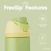 imageOwala Disney Princess FreeSip Insulated Stainless Steel Water Bottle with Straw for Sports and Travel BPAFree Sports Water Bottle 24 oz ArielTiana