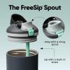 imageOwala FreeSip Tumbler  Stainless Steel  40oz  Pink Angel Food Cake AmazonFoggy Tide