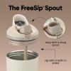 imageOwala FreeSip Tumbler  Stainless Steel40ozOrangeTanSparkling SherbetLightly Toasted