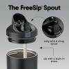 imageOwala FreeSip Tumbler  Stainless Steel40ozOrangeTanSparkling SherbetVery  Very Dark